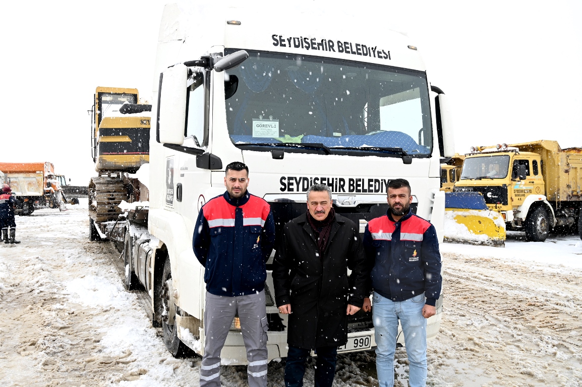Seydişehir Belediyesi'nden Hatay'a destek