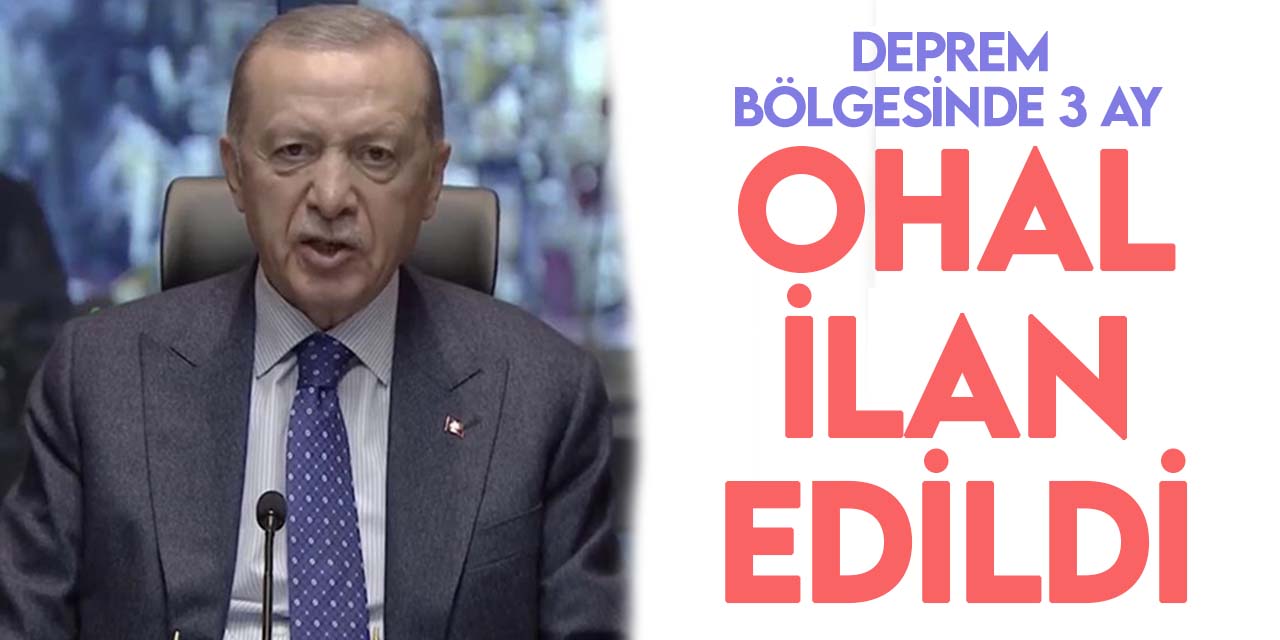 Cumhurbaşkanı Erdoğan: OHAL ilan ediyoruz