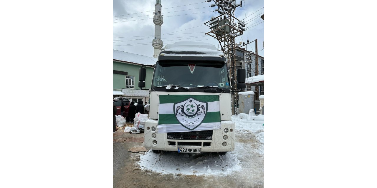 Üzümlüspor’dan yardım