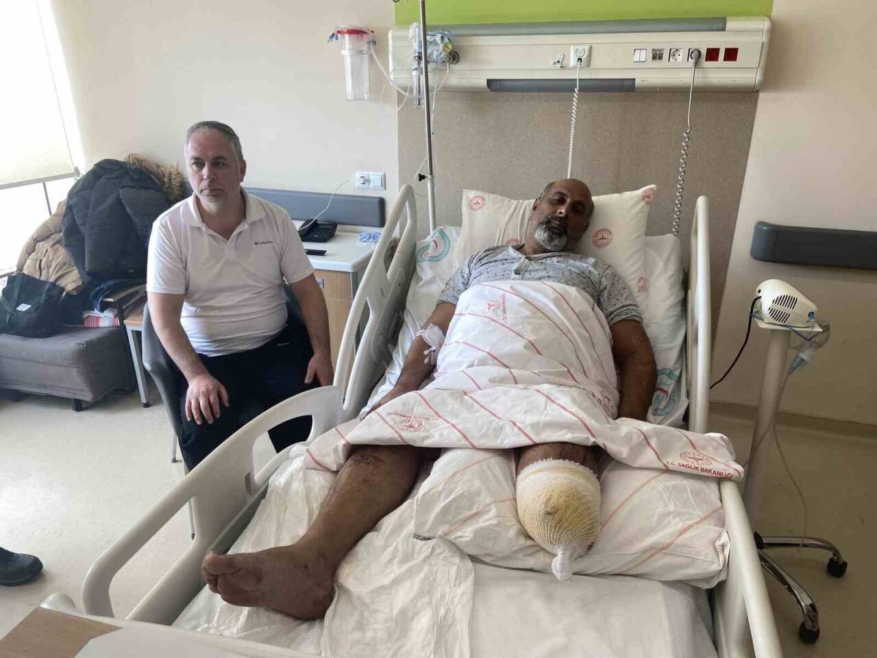 Hataylı depremzede Konya'da tedavi görüyor