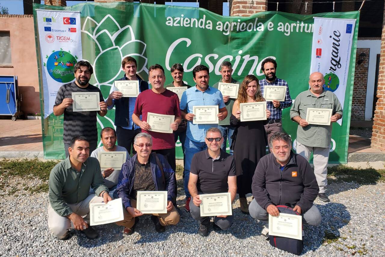 ''Organik hayvan yetiştiriciliği'' projesi tamamlandı