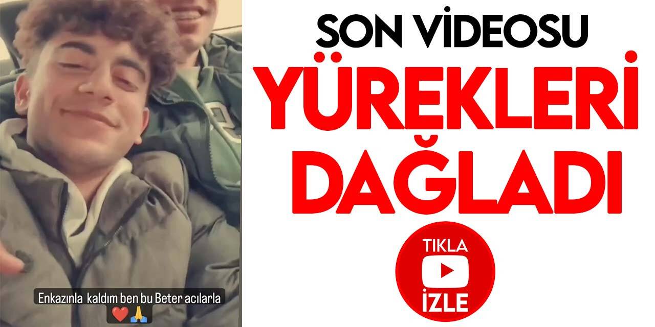 Enkazda hayatını kaybetti, çektiği son görüntü yürekleri dağladı