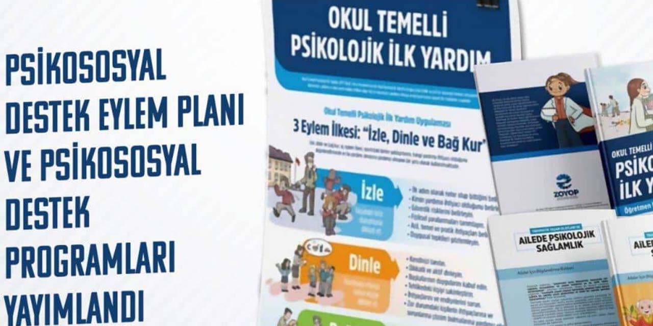Depremzede vatandaşlara psikososyal destek