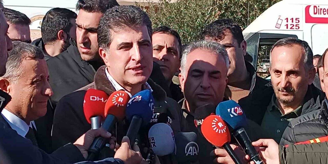Neçirvan Barzani: Türkiye güçlü yönetimiyle bu acıları geride bırakacaktır