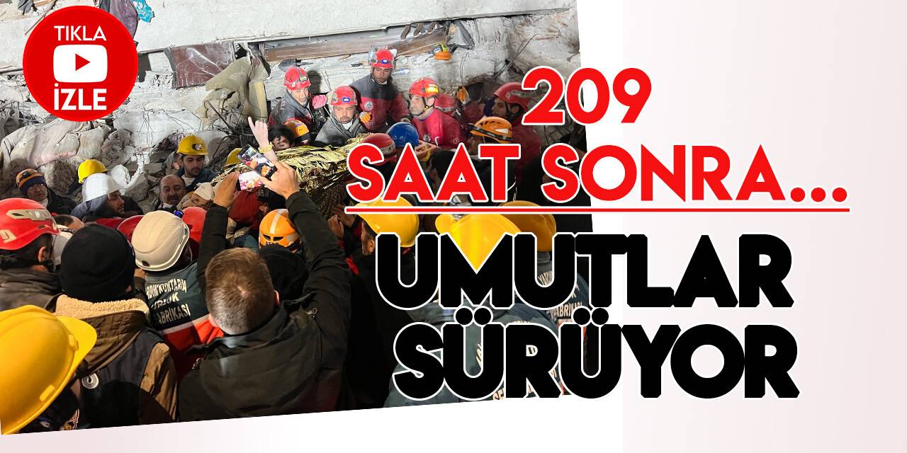 209 saat sonra çıkartılan baba ve kızının enkaz altındaki görüntüleri ortaya çıktı