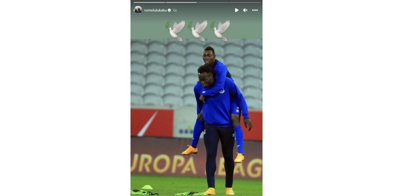 Romelu Lukaku’dan Atsu paylaşımı