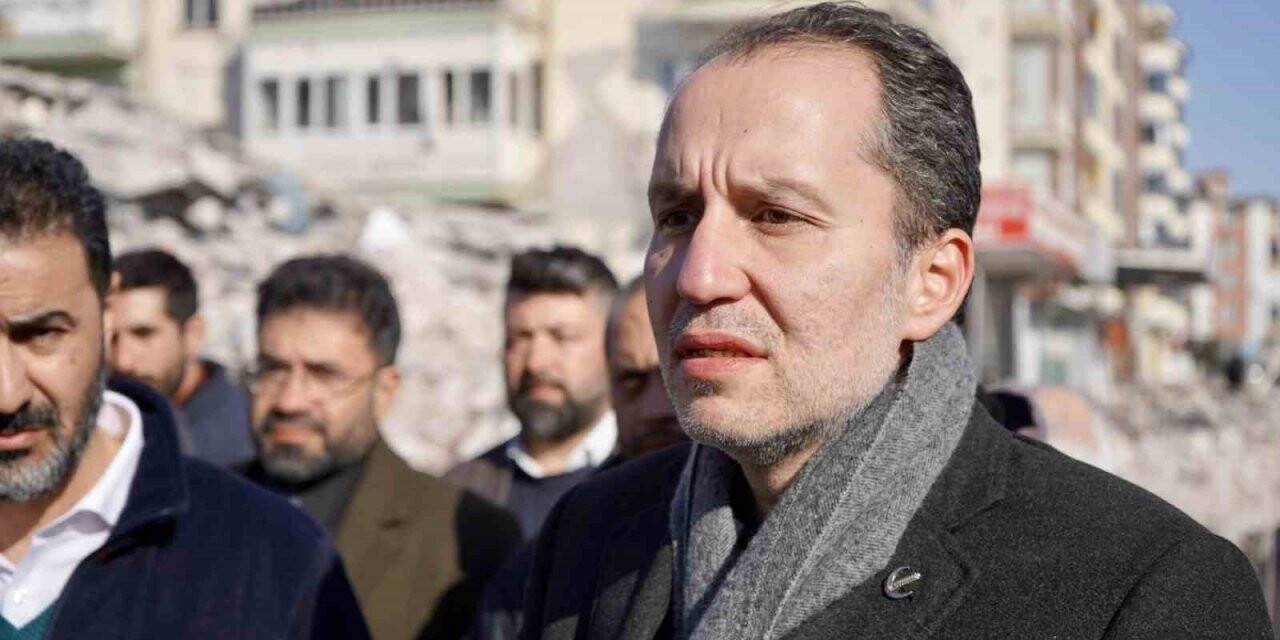 YRP Konya teşkilatı Hatay'da çadır kent kuracak