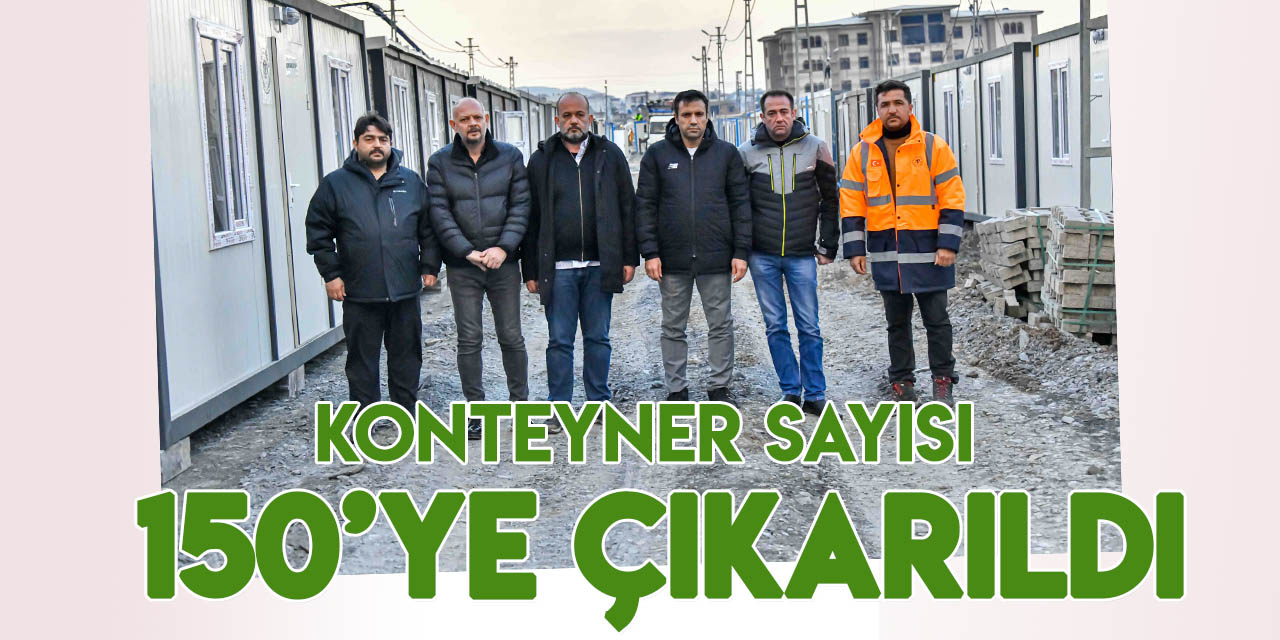 'Konyaspor Konteyner Kenti', Gaziantep Nurdağı'nda kuruluyor