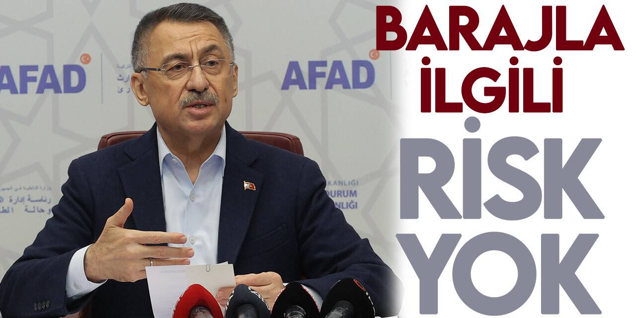 Cumhurbaşkanı Yardımcısı Fuat Oktay: Uyarı kaldırılmıştır