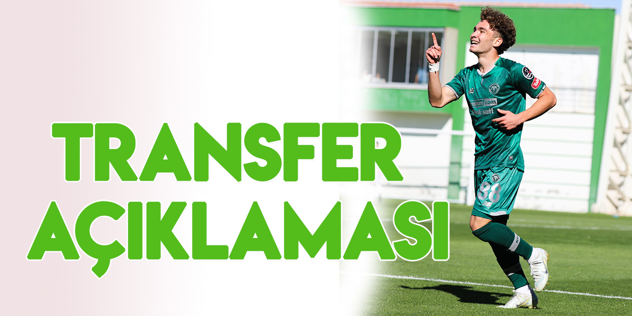 Konyaspor'dan transfer açıklaması