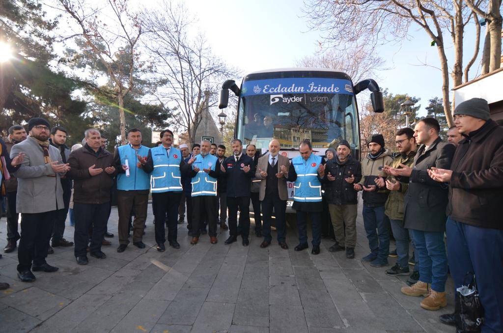 Konya Müftülüğü yeni destek ekiplerini uğurladı