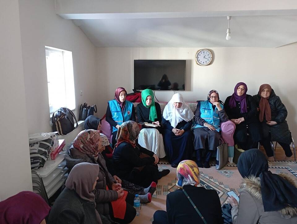 Yakınlarını kaybeden aileye ziyaret