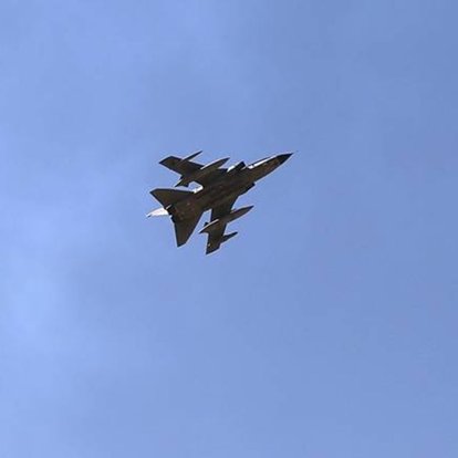 Mısır'da Hava Kuvvetlerine ait eğitim uçağı düştü