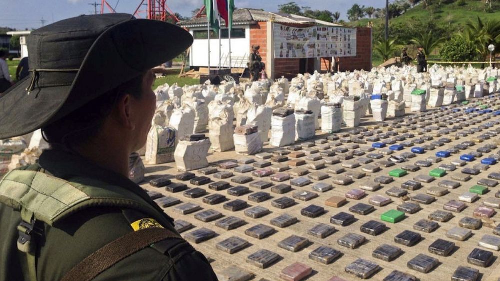Kolombiya'da 8 tondan fazla kokain ele geçirildi