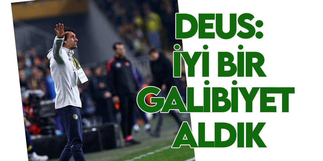 Joao de Deus: Kaliteli oyunla galibiyet almak önemliydi