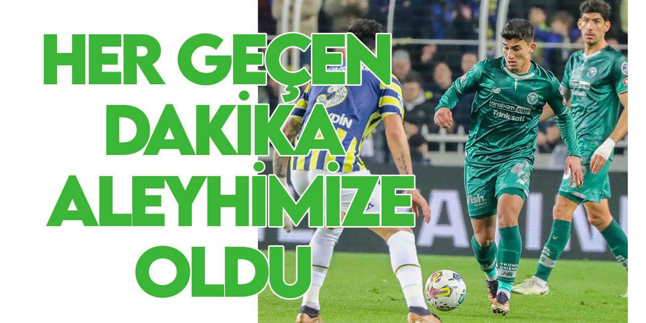 Mehmet Ali Büyüksayar: Kırmızı kart oyunu zorlaştırdı