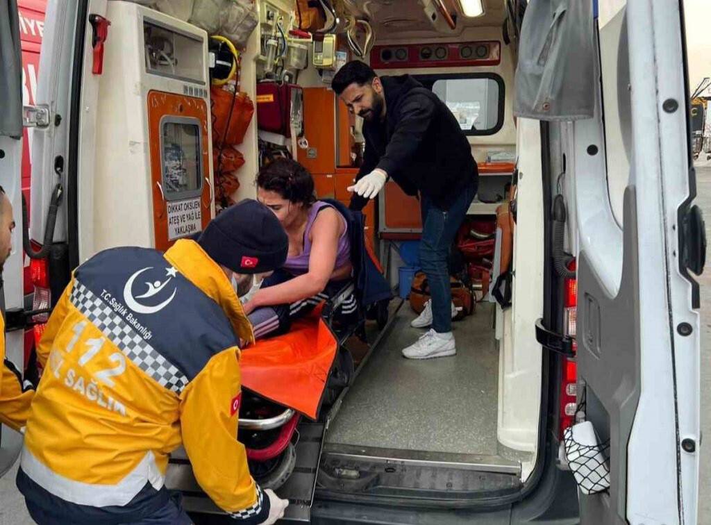 Yüzmek içn girdiği denizde boğuluyordu