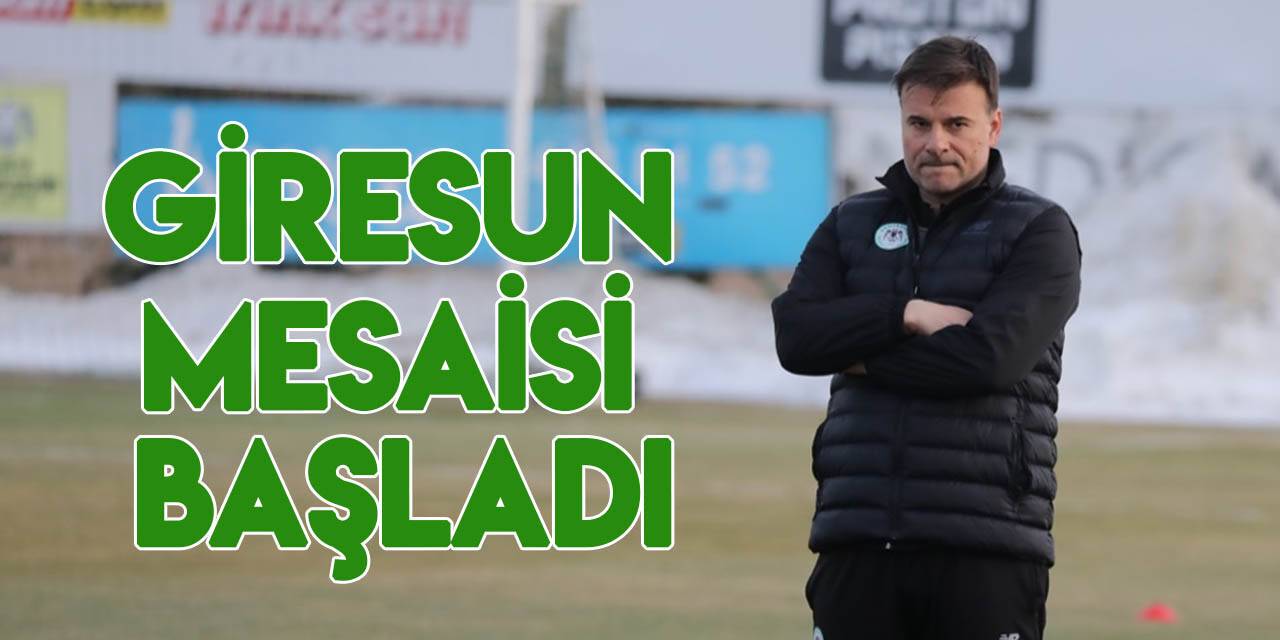 Konyaspor'da Giresunspor mesaisi başladı