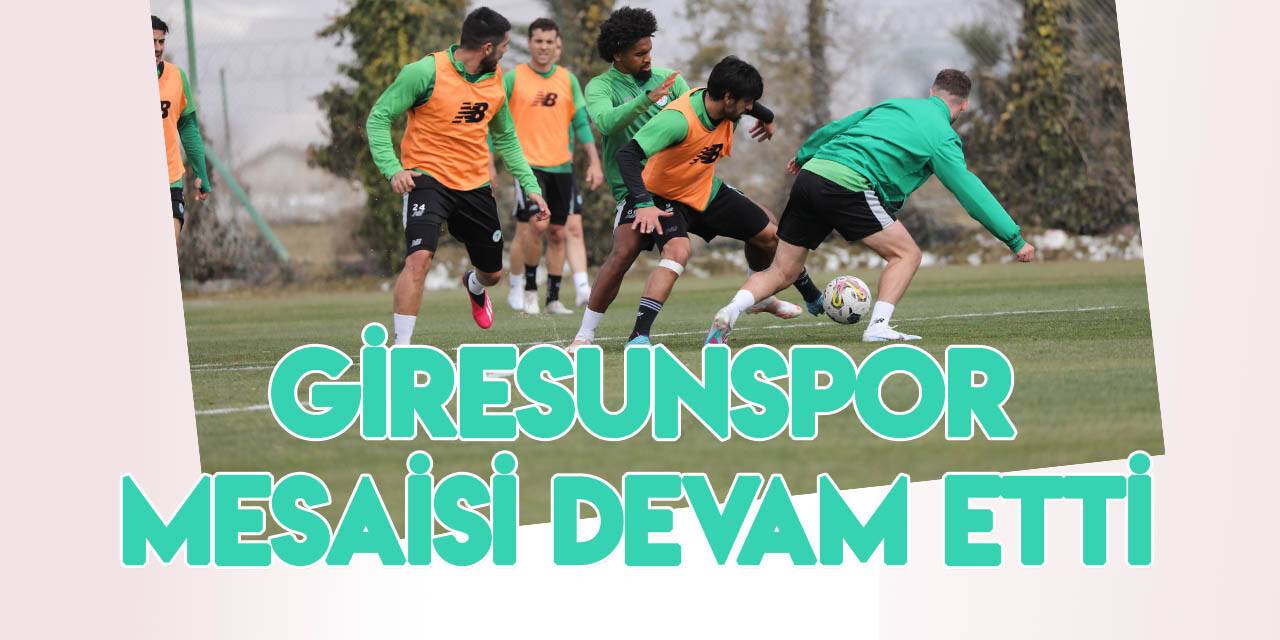 Konyaspor’da Giresunspor maçı hazırlıkları devam etti