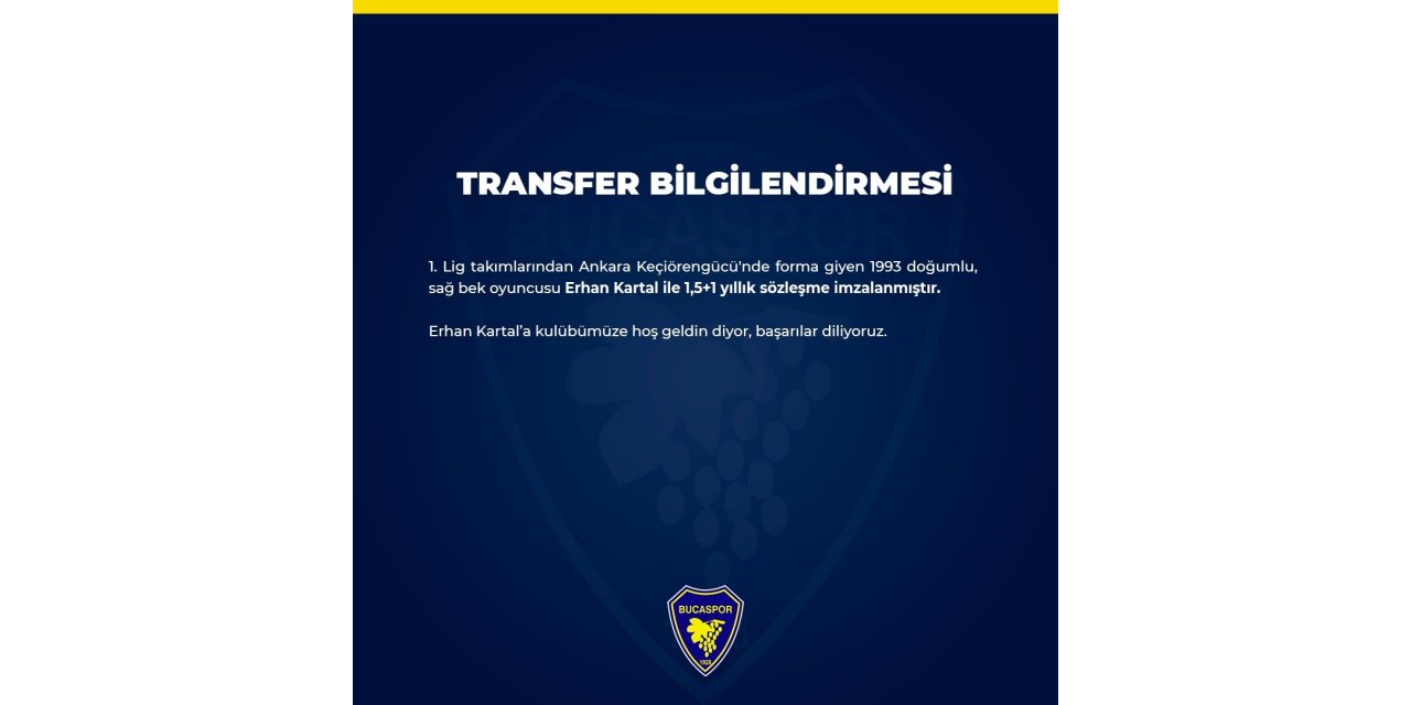 Bucaspor 1928’den 2 transfer