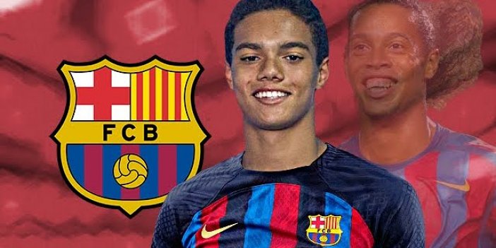 Ronaldinho’nun oğlu Barcelona'da