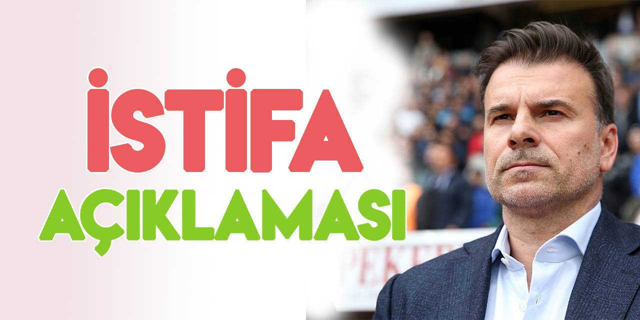 Aleksandar Stanojevic'ten "istifa" açıklaması