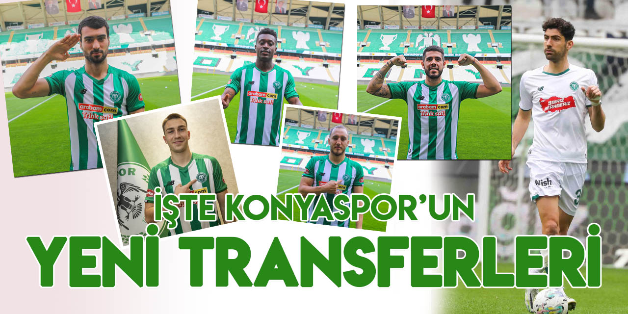 Ara transfer sona erdi: İşte Konyaspor'un transferleri