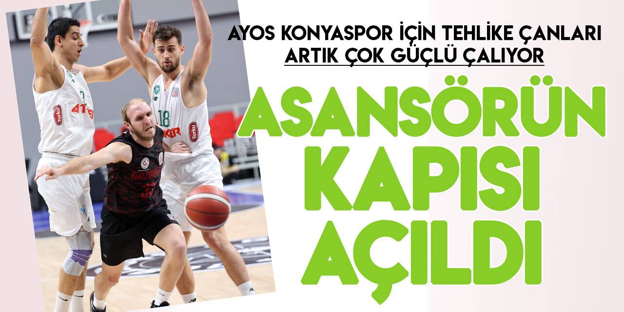 Düşme potasına kadar inen AYOS Konyaspor için "asansör takım" olma tehlikesi!
