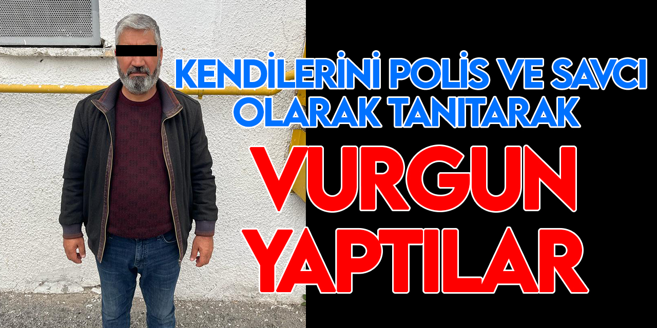 Konya'da sahte polis yabancı uyruklu vatandaşı dolandırdı