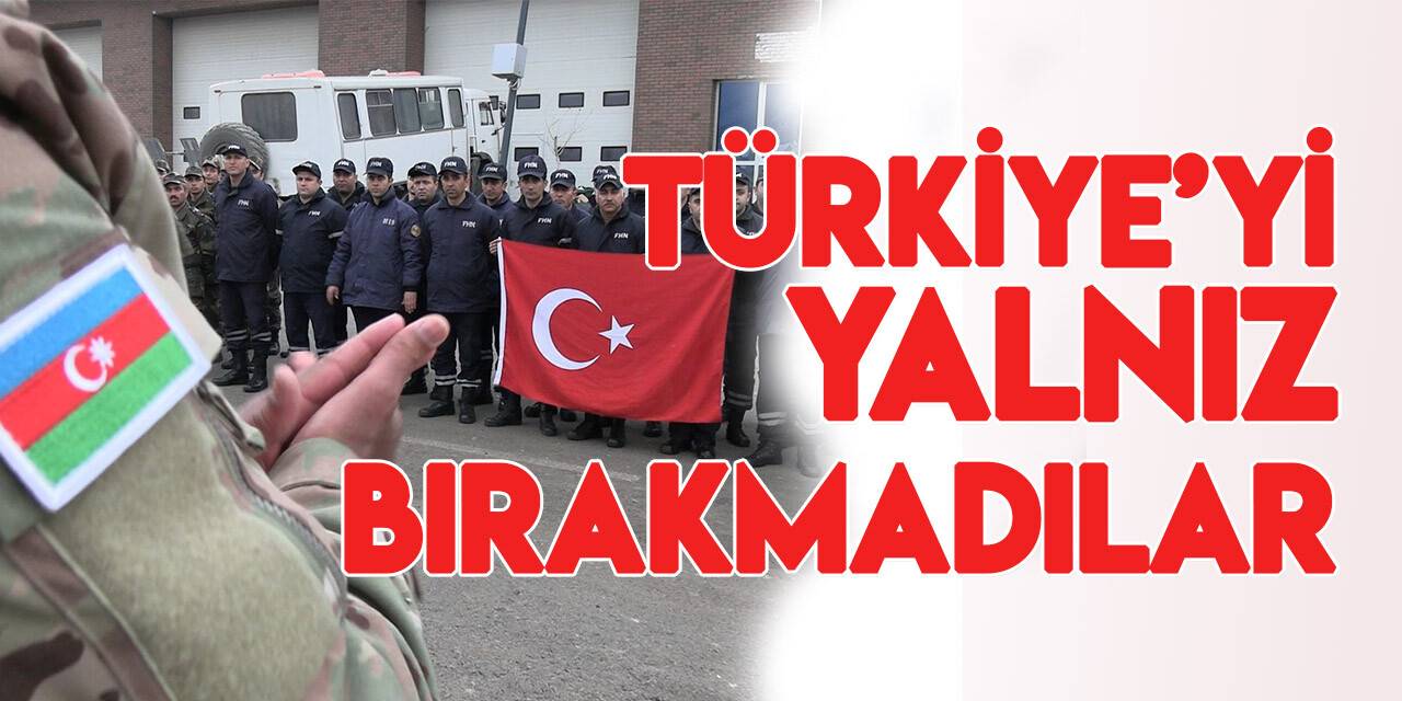 Türk Cumhuriyetleri, yardımlarıyla depremde Türkiye'nin yanında oldu