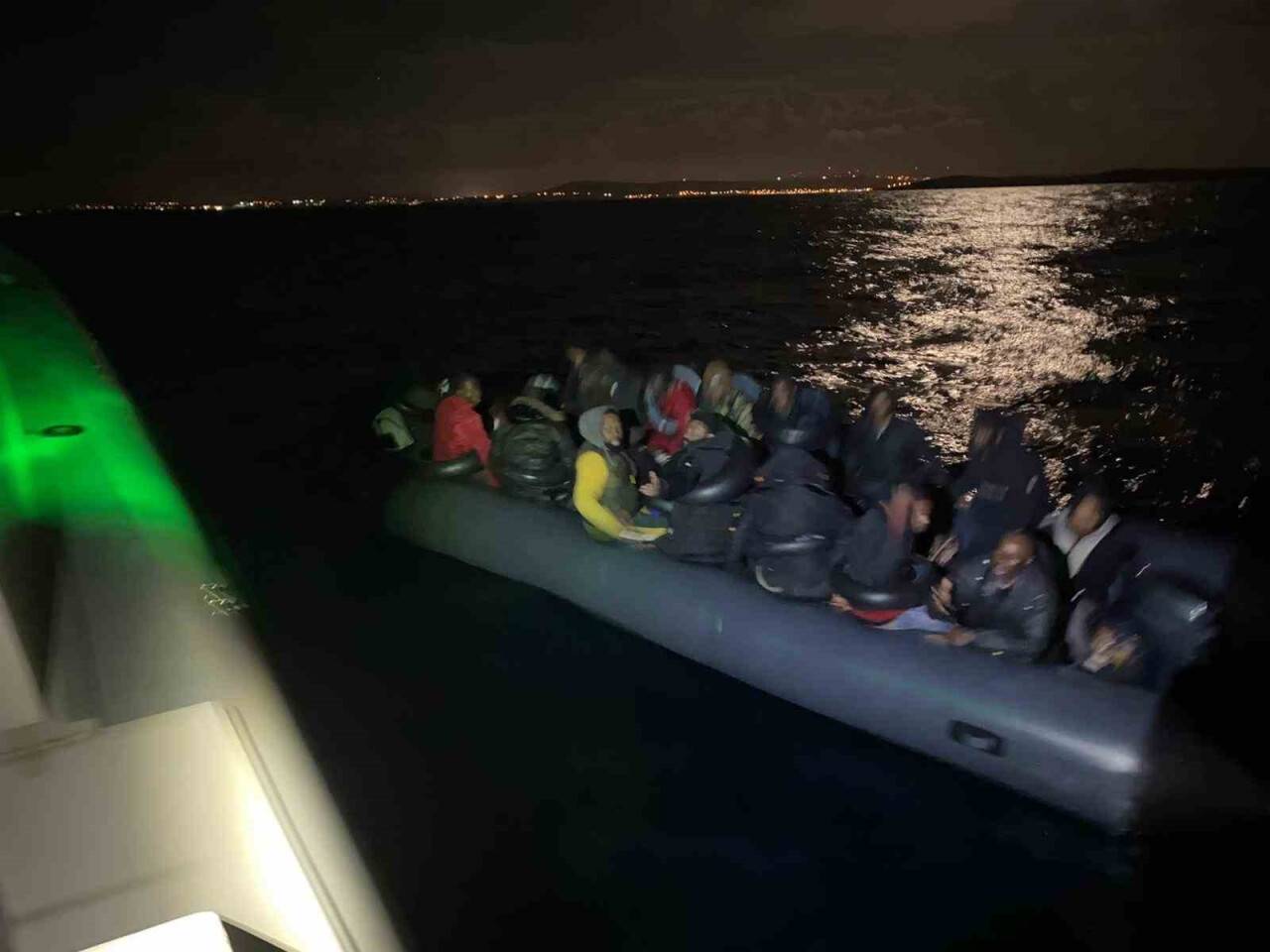 34 göçmen kurtarıldı