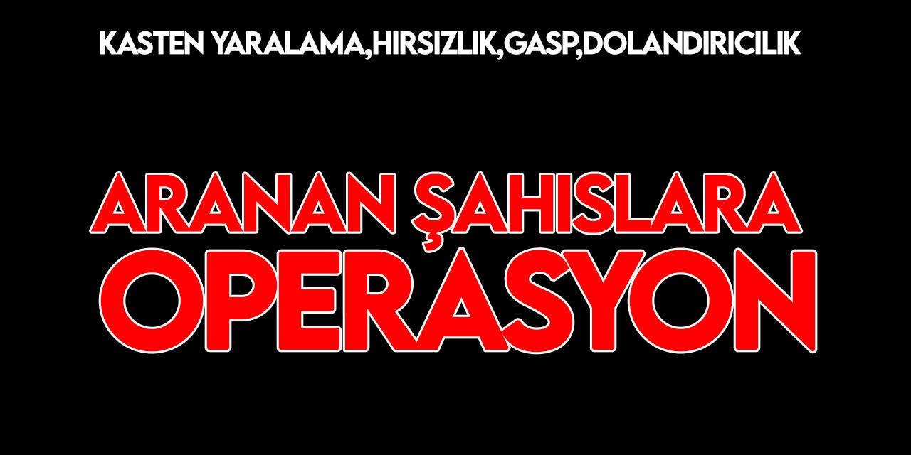 Konya'da aranan şahıslara operasyon: Onlarca depremzedeyi dolandırmış