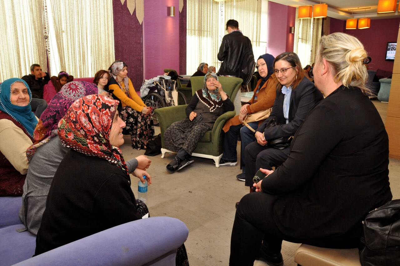 MMO Konya Şubesi depremzedelerle buluştu