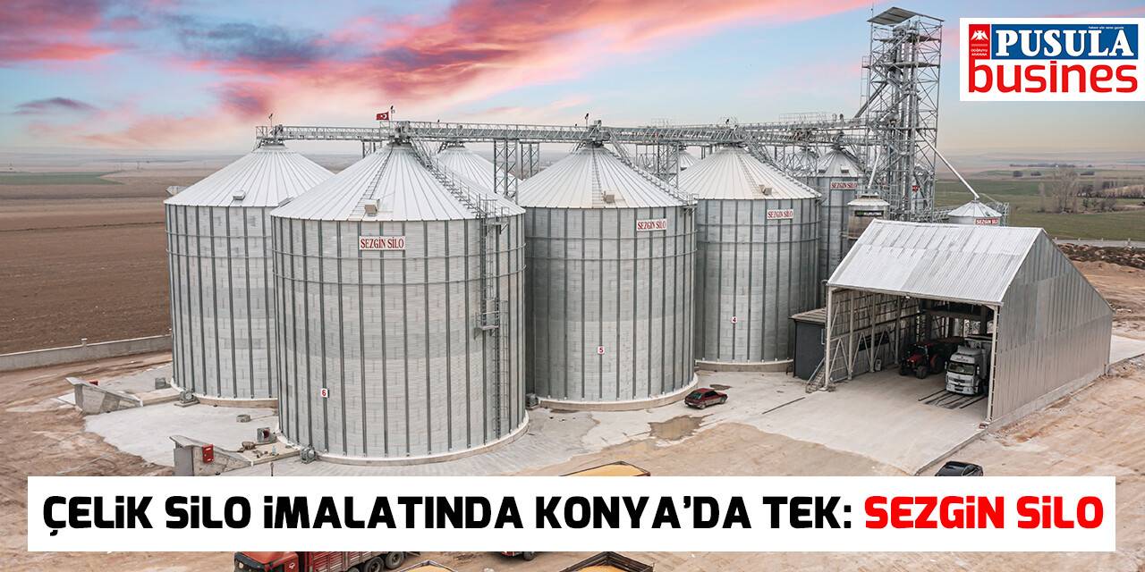 Çelik silo imalatında Konya’da tek: Sezgin Silo