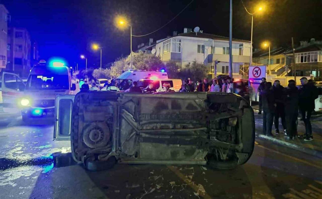 Çarptı, kaçtı: 1 yaralı