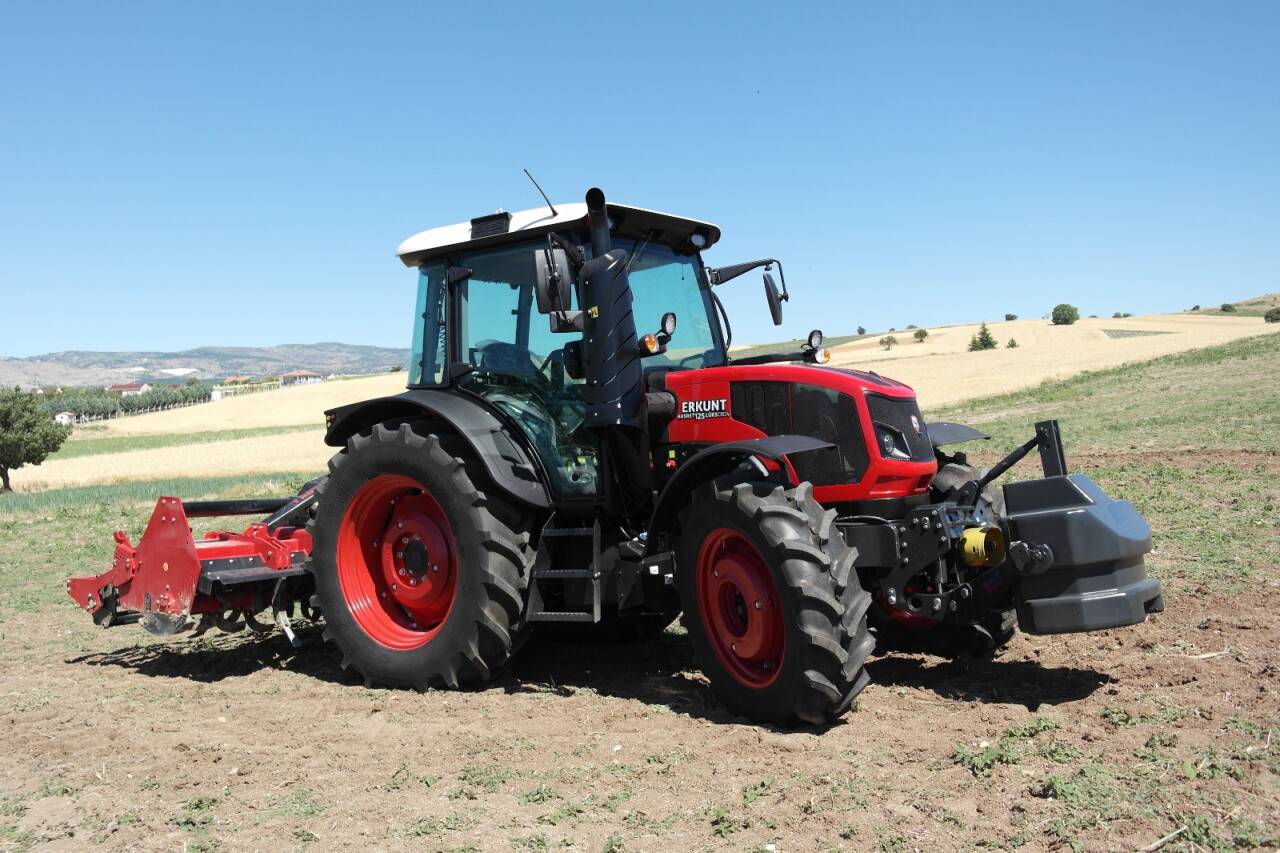 Bu toprakların traktörleri Konya'da