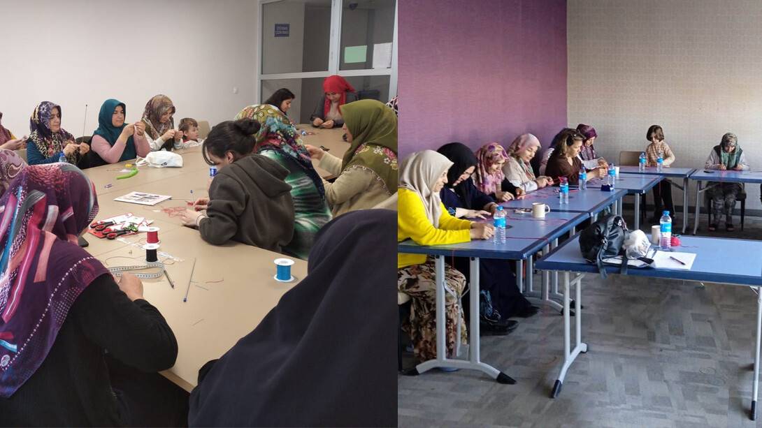 Halk Eğitimi Merkezleri'nin kurslarına yoğun ilgi