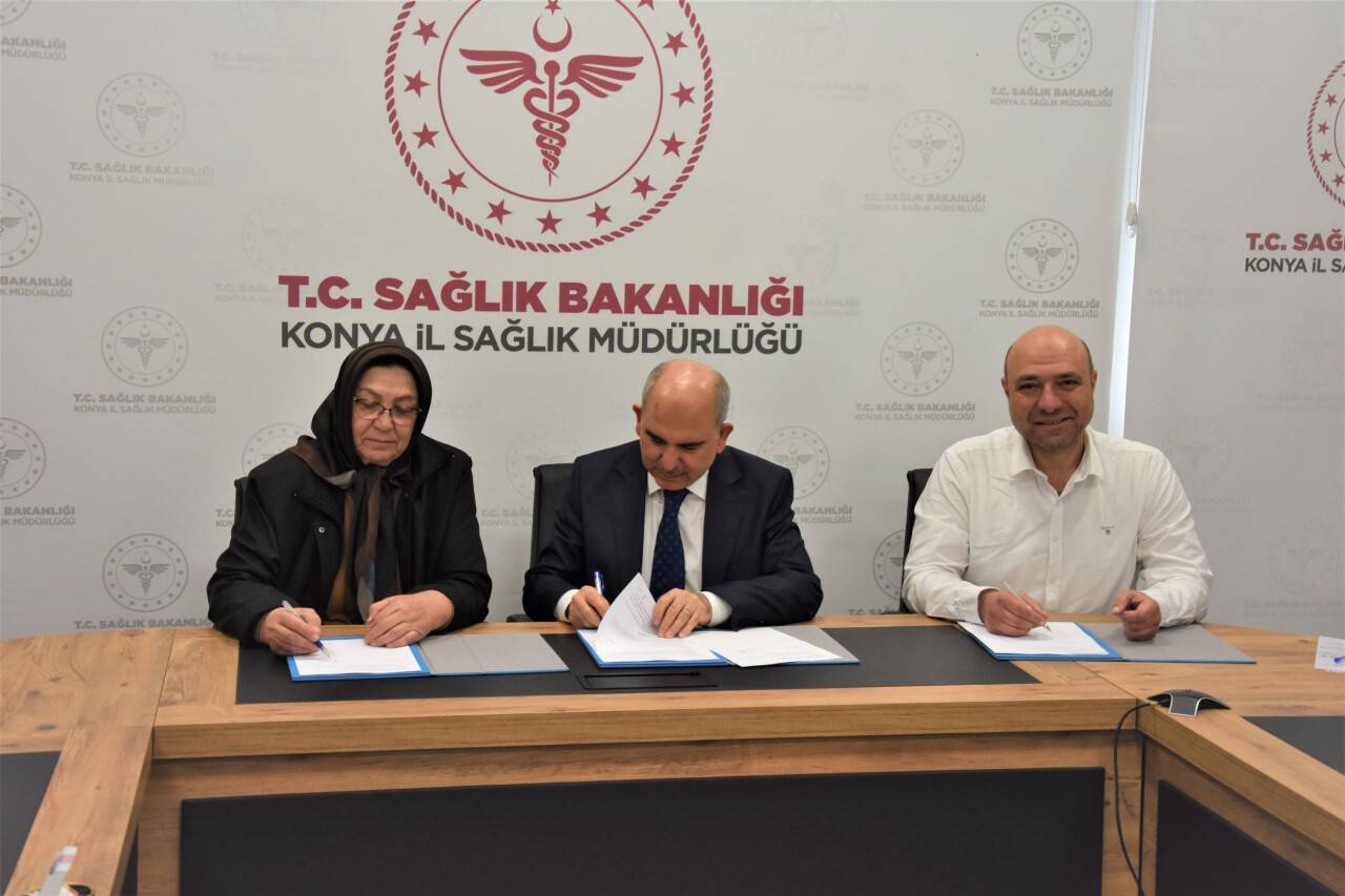 Konyalı hayırseverlerden Meram'a ASM