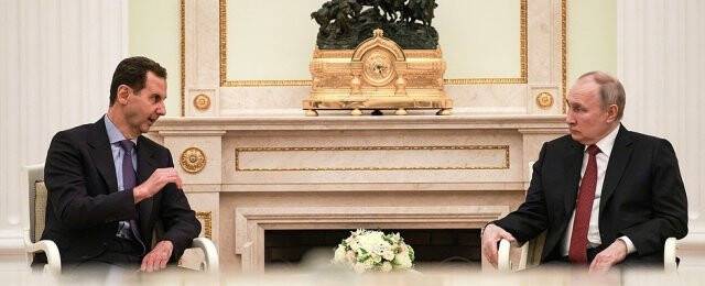 Putin ve Beşar Esad Moskova'da buluştu