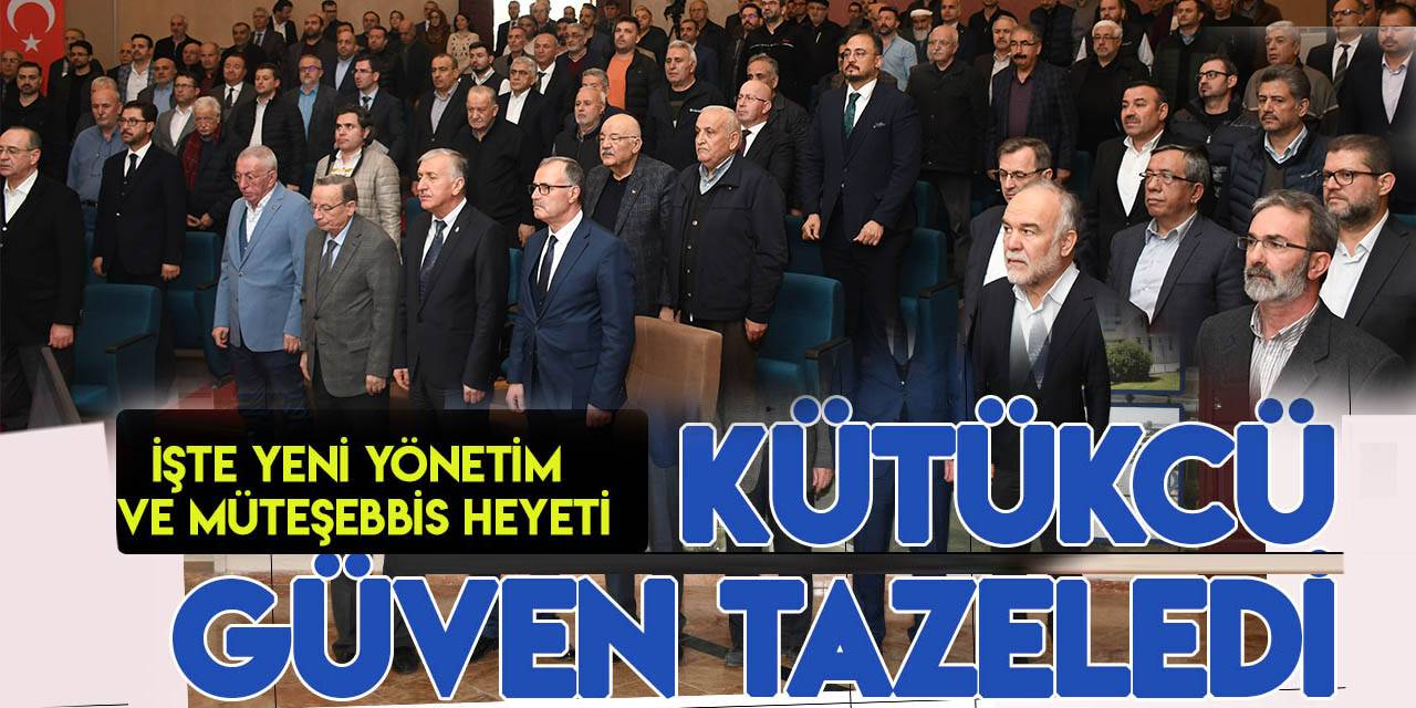 Konya OSB'de genel kurul heyecanı yaşandı