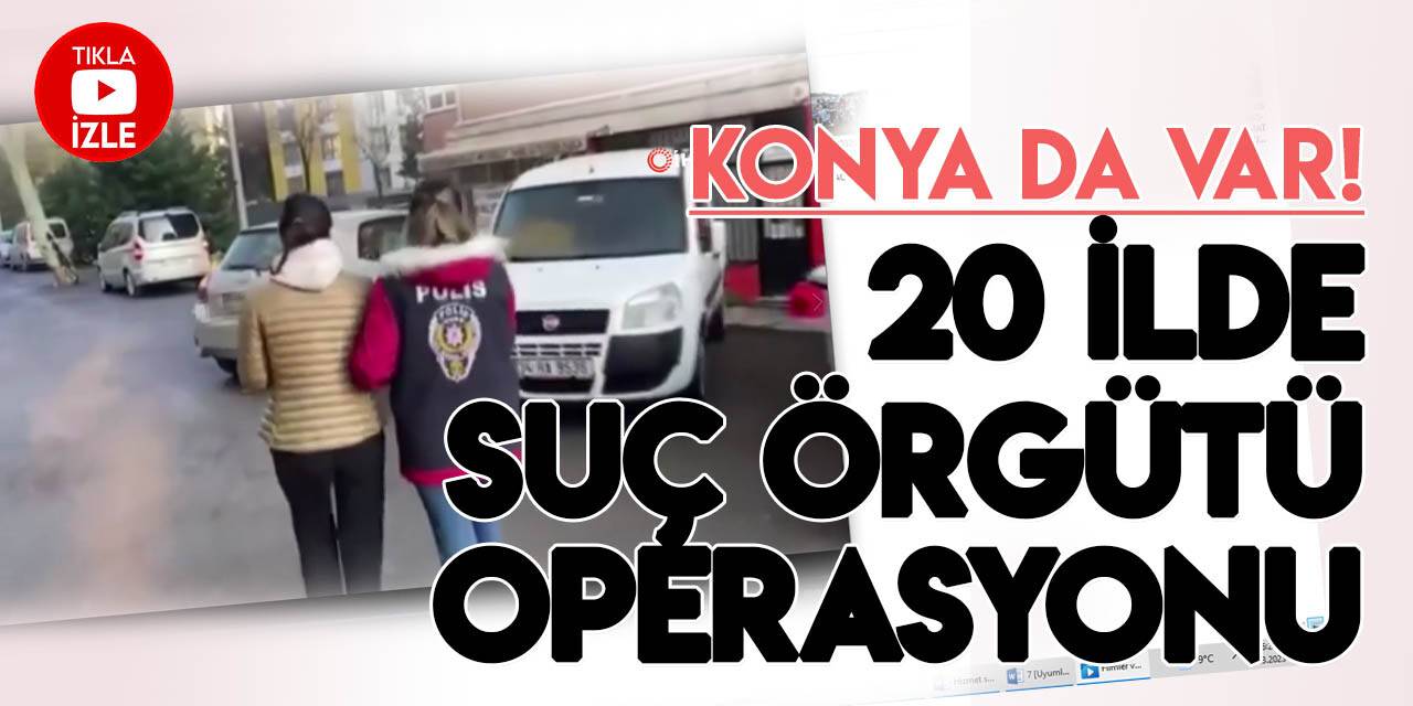 Bankanın açığını bulup 10 milyon liralık vurgun yapan suç örgütü çökertildi: 81 gözaltı