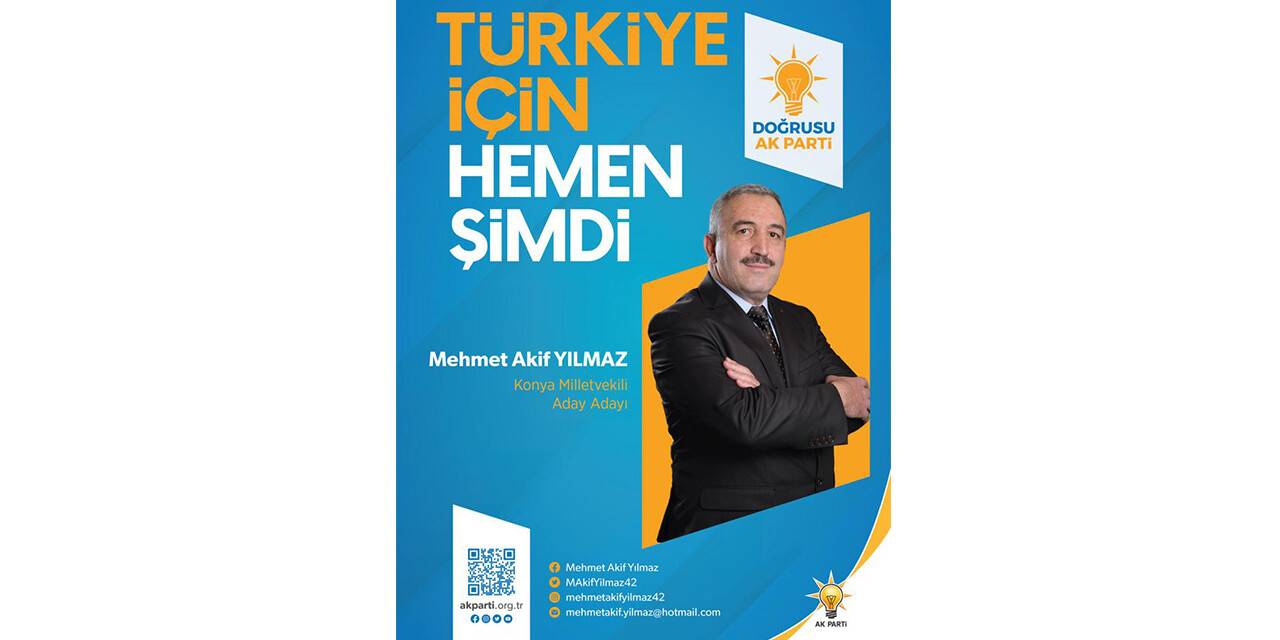 Eski danışman Yılmaz, AK Parti'den aday adayı