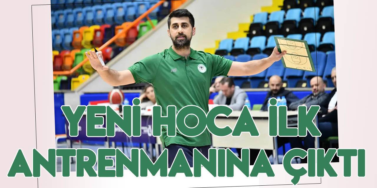 AYOS Konyaspor'da Can Sevim ilk antrenmanına çıktı