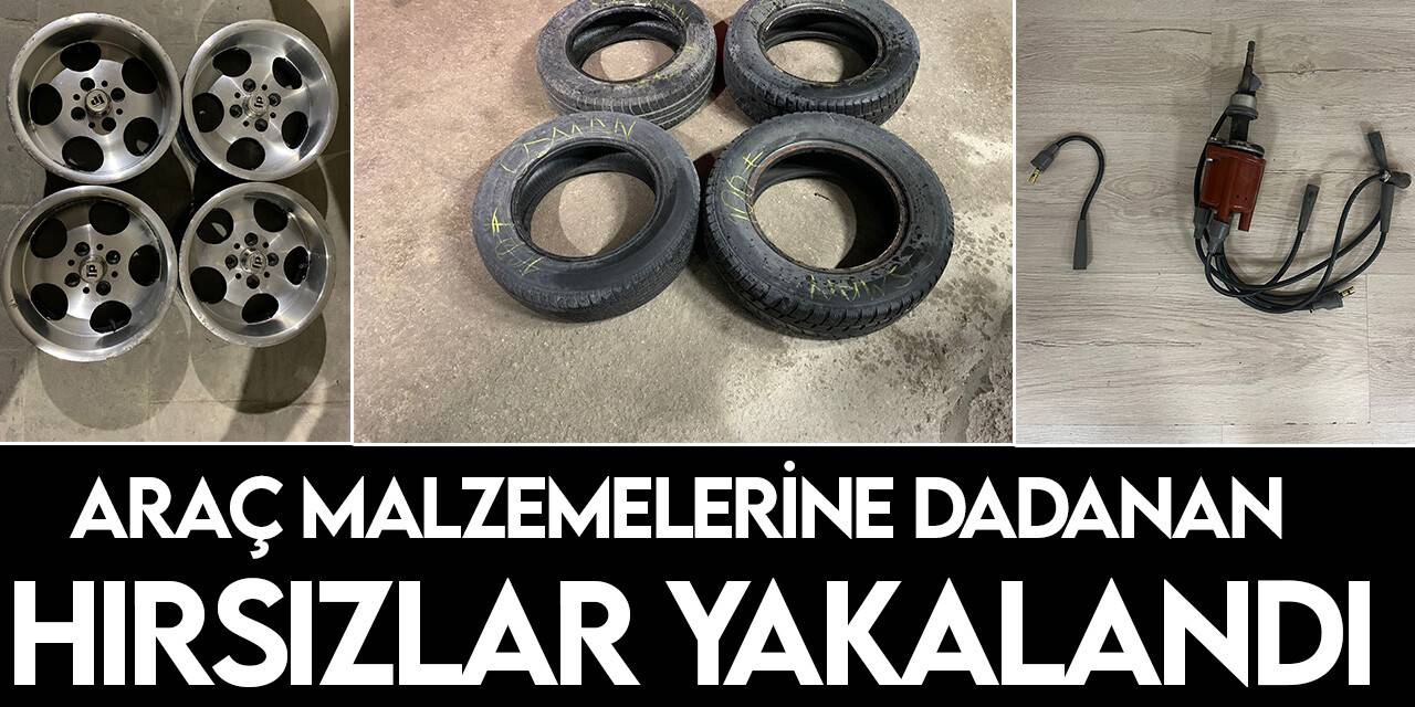 Konya'da oto fareleri kıskıvrak yakalandı