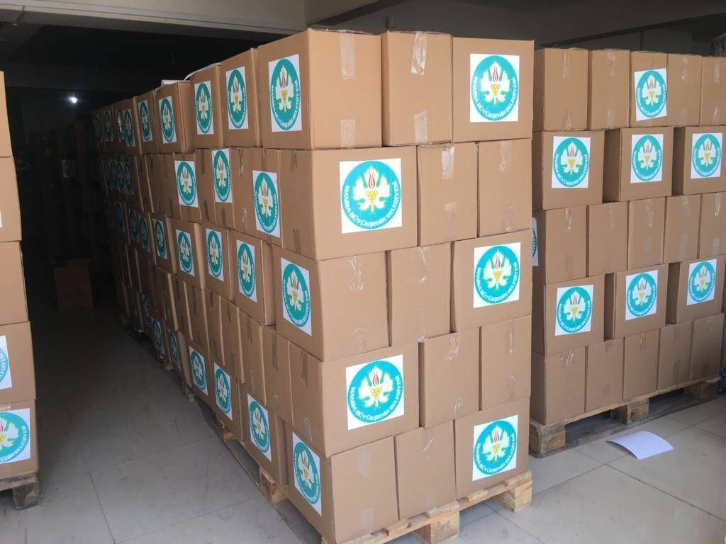 2 bin gıda kolisi afetzedeler için yola çıktı