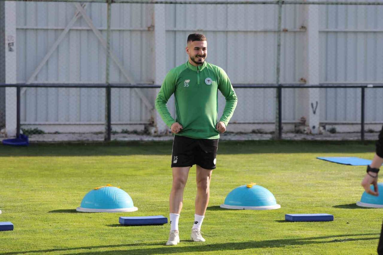 Konyasporlu Oğulcan Ülgün: Galatasaray maçında tek hedefim kaleydi