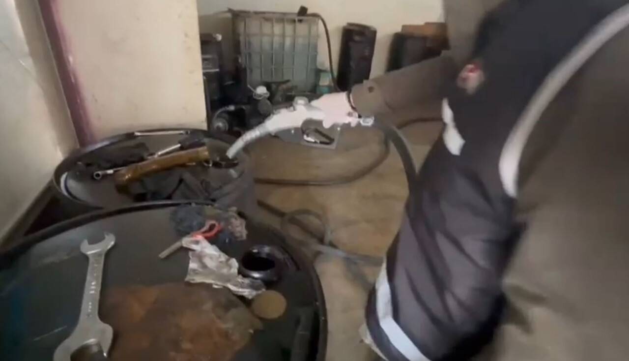 Kaçak akaryakıt operasyonu