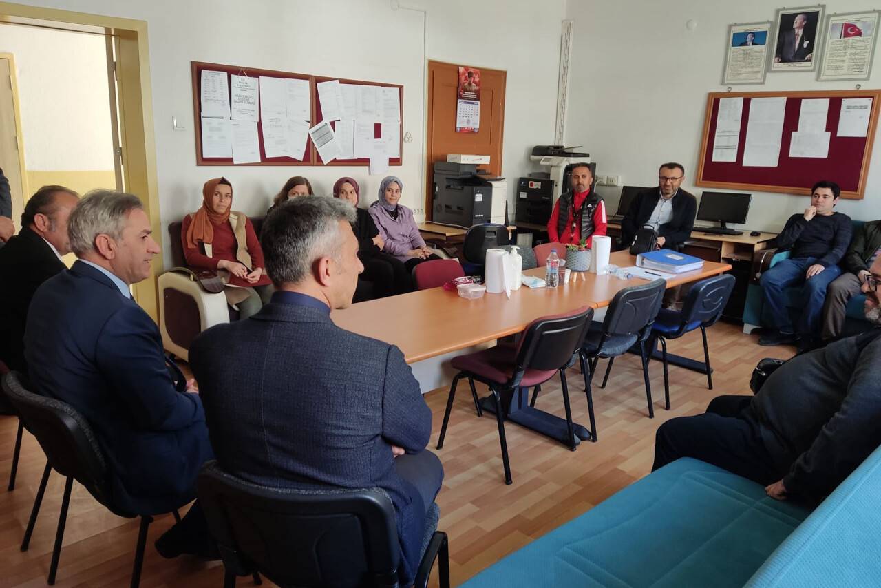 Yiğit, Kaymakam Togan'ı ziyaret etti