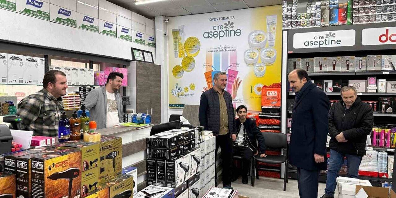 Başkan Altay Toptancılar Çarşısı esnafıyla buluştu