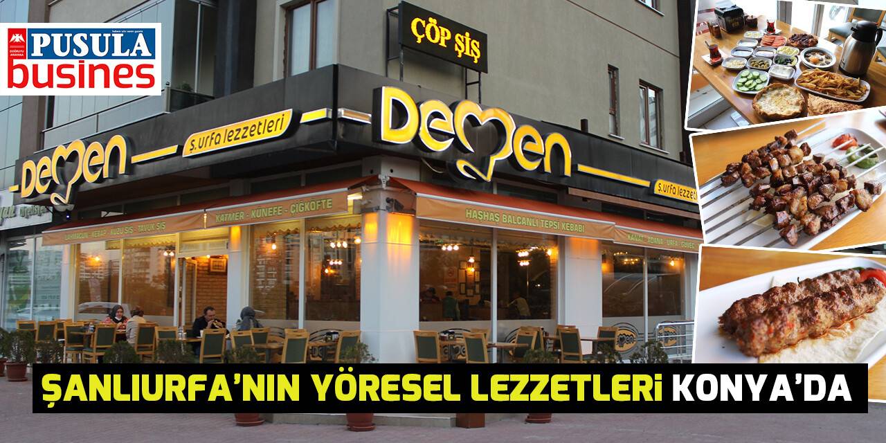 Şanlıurfa’nın yöresel lezzetleri Konya’da
